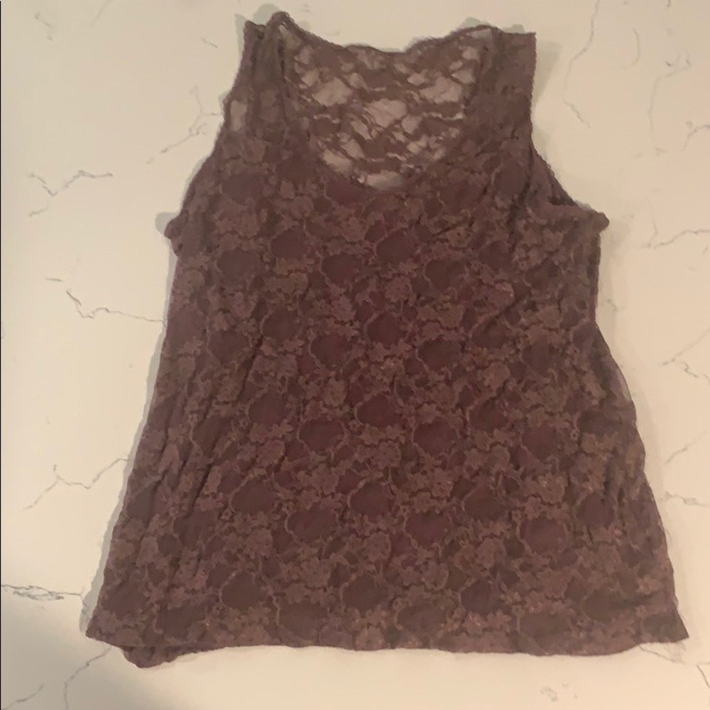Torrid lace tank top